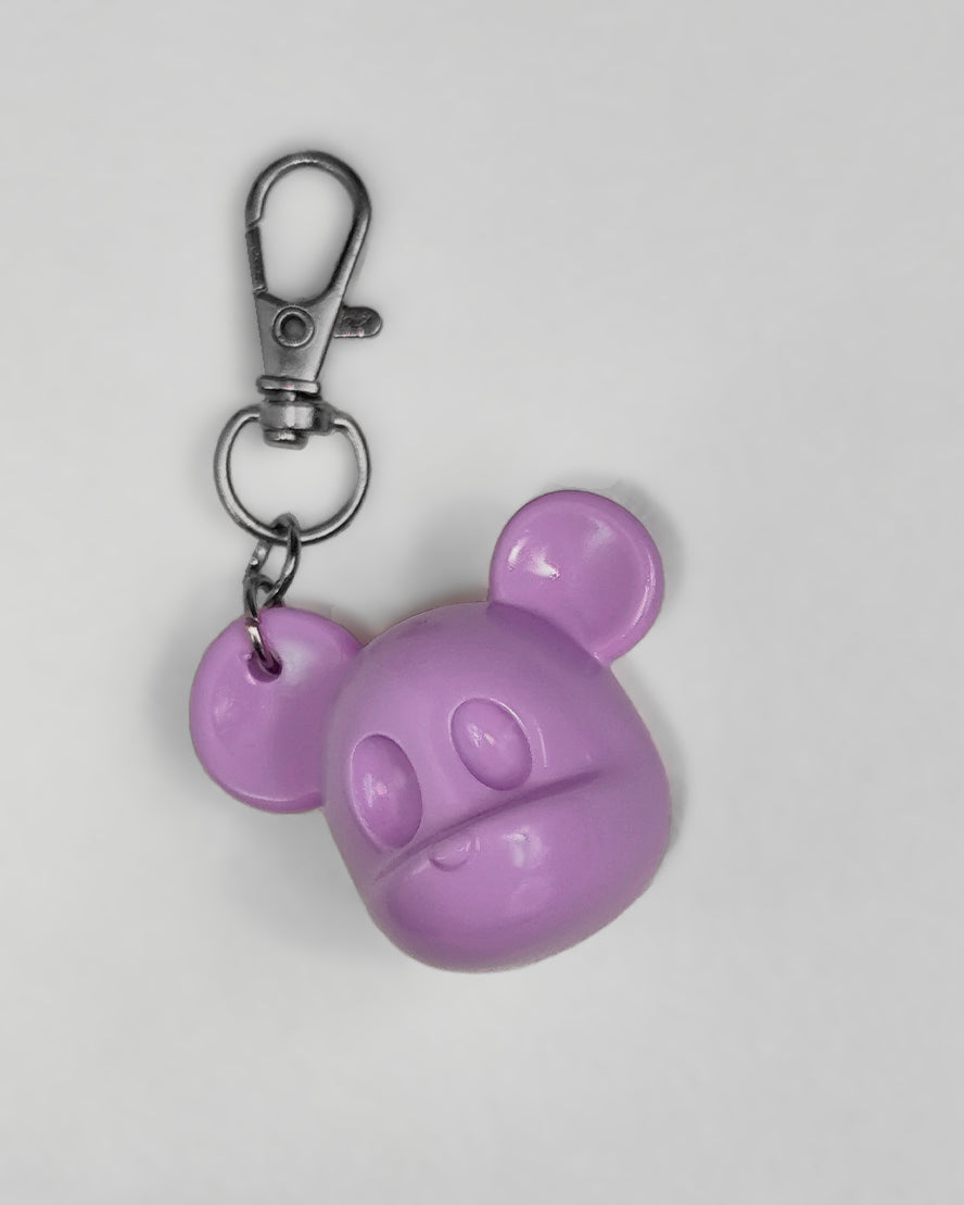 Classic Purple - Head Keyring
